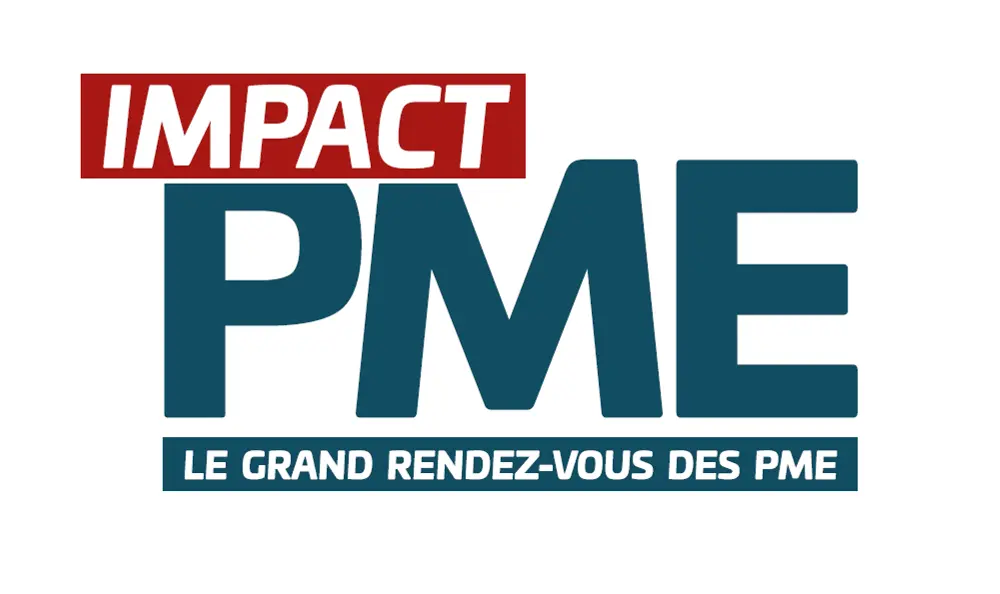 Logo de l'émission IMPACT PME L'Hebdo sur BFM Business animée par Philippe BLOCH en partenairiat avec la CPME